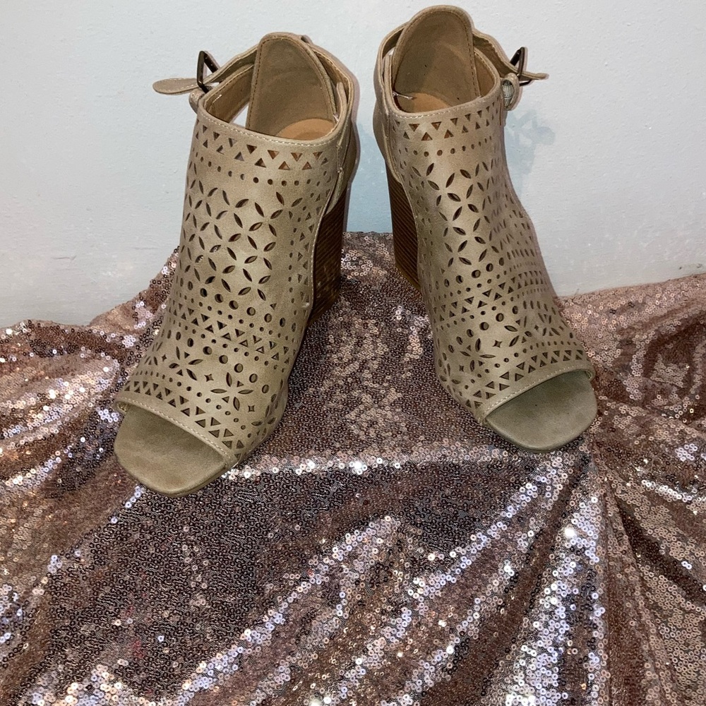 Wild Diva Camel Shoes